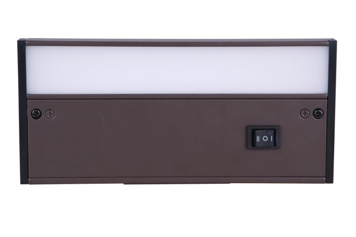 ##Antique Hardware## 8" Under Cabinet LED Light Bar in Bronze