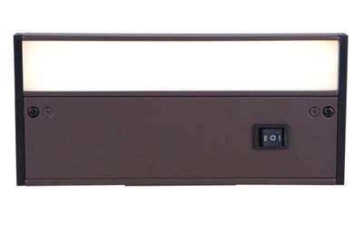 ##Antique Hardware## 8" Under Cabinet LED Light Bar in Bronze