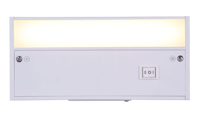 ##Antique Hardware## 8" Under Cabinet LED Light Bar in White