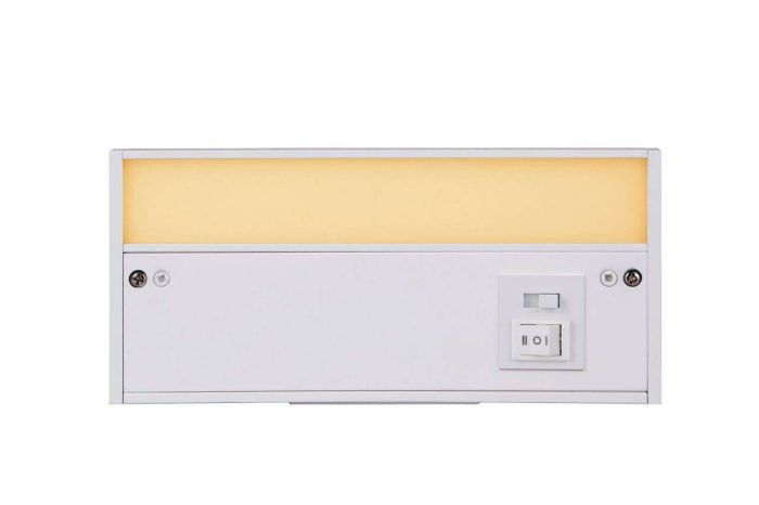 ##Antique Hardware## 8" Under Cabinet LED Light Bar in White (3-in-1 Adjustable Color Temperature)