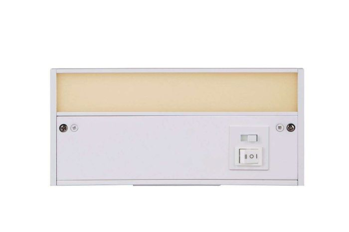 ##Antique Hardware## 8" Under Cabinet LED Light Bar in White (3-in-1 Adjustable Color Temperature)