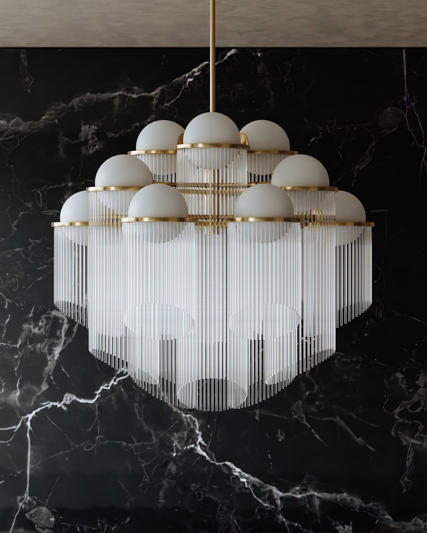 ##Antique Hardware## Celestial Chandelier