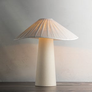 ##Antique Hardware## Chanterelle Table Lamp