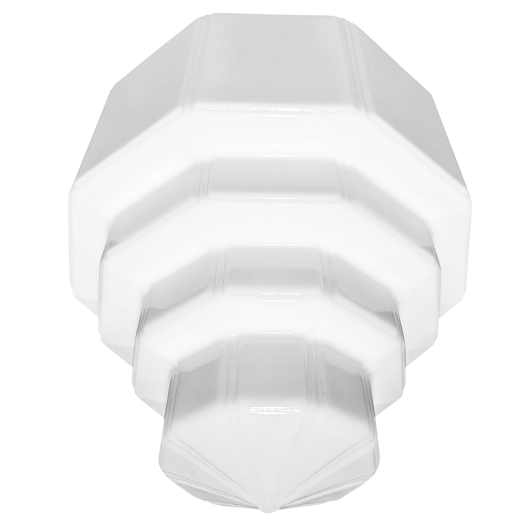 Antique Hardware 34 1/2 Inch Manhattan Skyscraper Grandeur Style Chain Light (Satin Nickel Finish) 