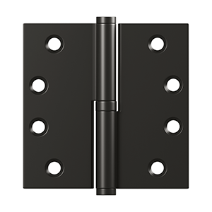 4 Inch x 4 Inch Solid Brass Lift-Off Hinge (Several Finishes Available)