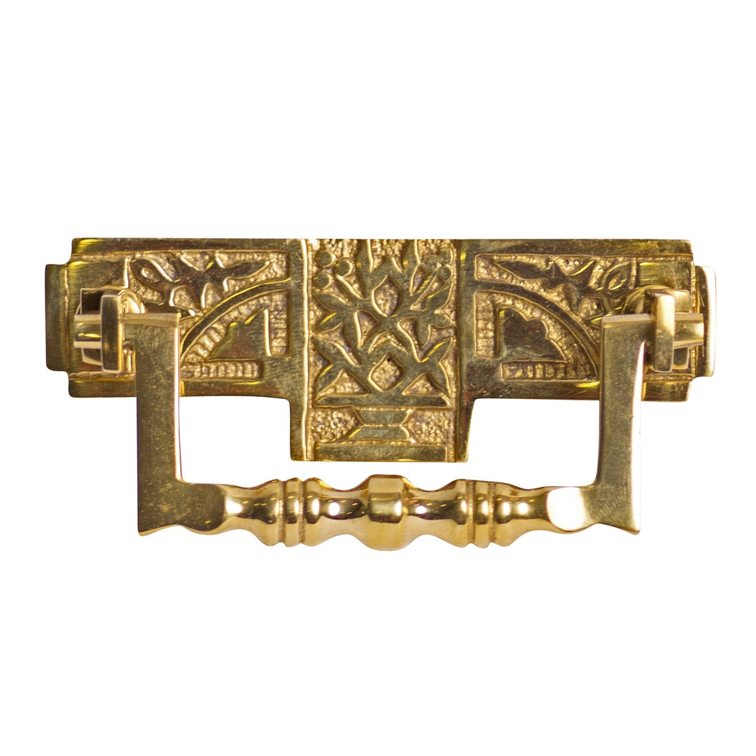 ##Antique Hardware## 3 1/2 Inch Solid Brass Eastlake Bail Pull (Several Finishes Available)