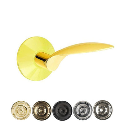 Antique Hardware Emtek Solid Brass Mercury Lever With Modern Rosette (Several Finish Options) EMTEK LEVER DOOR KNOB