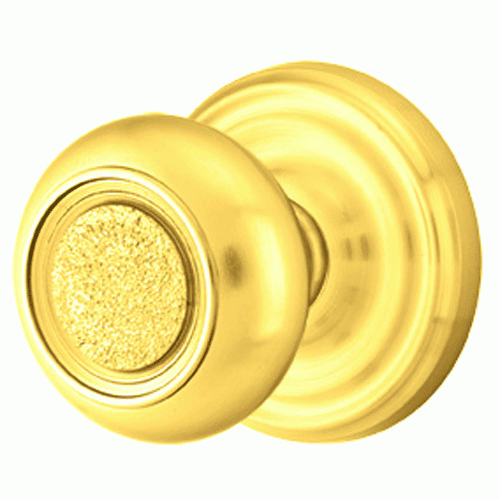 ##Antique Hardware## Solid Brass Belmont Door Knob Set With Regular Rosette (Several Finish Options)