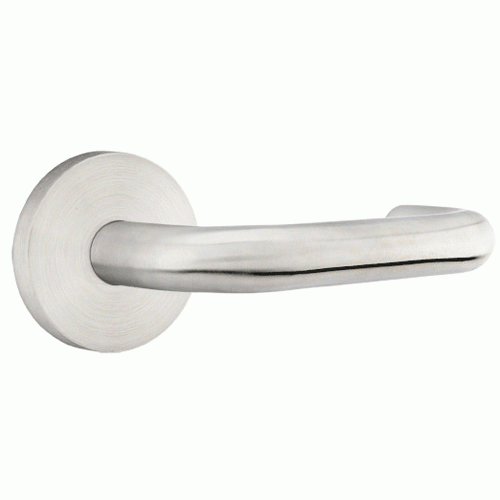 ##Antique Hardware## Stainless Steel Cologne Lever With Disk Rosette