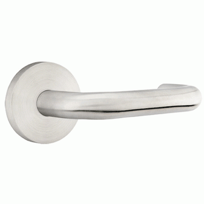 ##Antique Hardware## Stainless Steel Cologne Lever With Disk Rosette