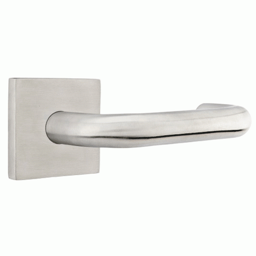 ##Antique Hardware## Stainless Steel Cologne Lever With Square Rosette