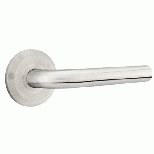 Antique Hardware Emtek Stainless Steel Kiel Lever With Disk Rosette EMTEK LEVER DOOR KNOB