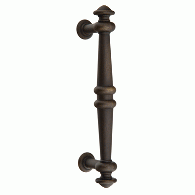 Antique Hardware 10 3/8 Inch Brass Lost Wax Recoleta Pull CABINET PULL