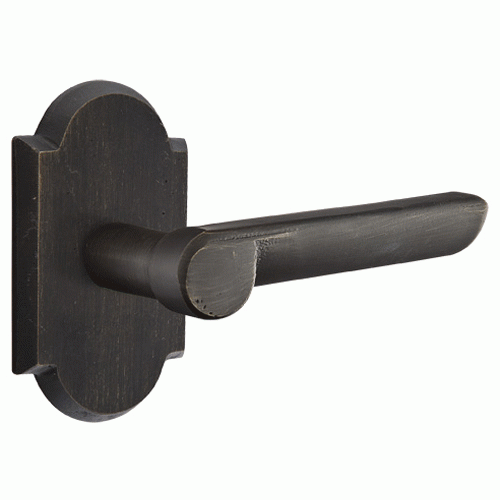 ##Antique Hardware## Sandcast Aurora Lever With Arched Rosette