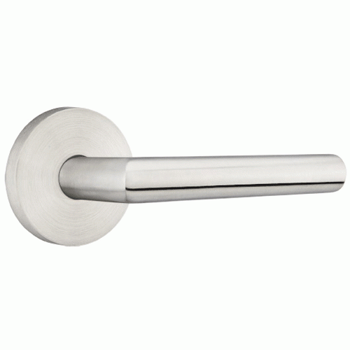 Antique Hardware Emtek S100ST Stuttgart Stainless Steel Passage Leverset Brushed Stainless Steel Leverset Passage EMTEK LEVER DOOR KNOB