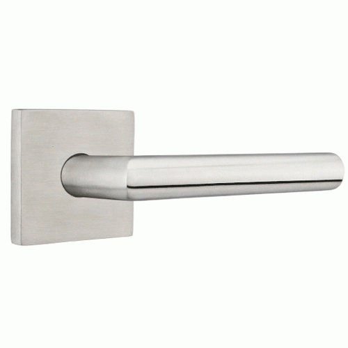##Antique Hardware## Emtek Solid Brass Stuttgart Lever With Square Rosette
