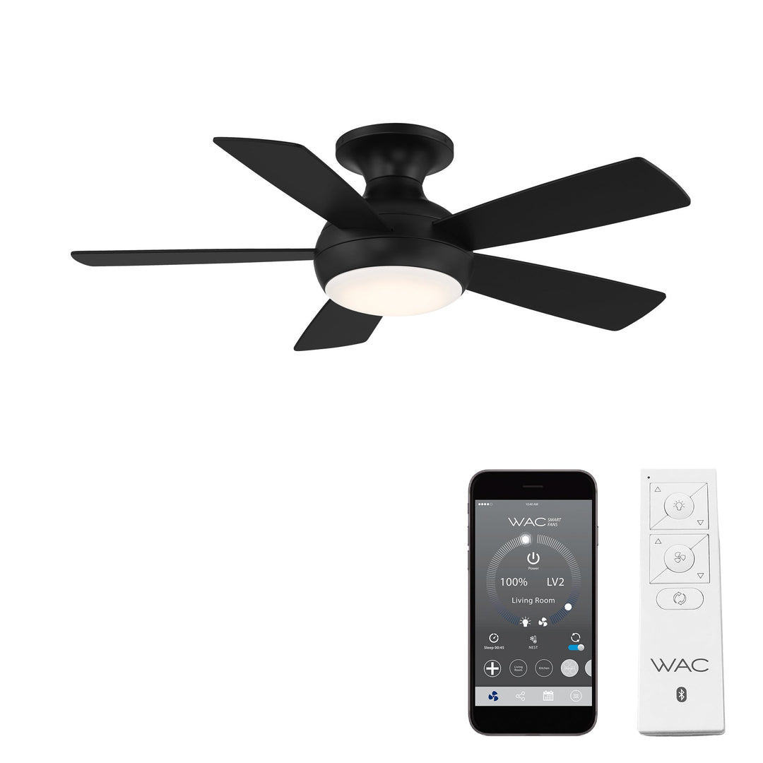 ##Antique Hardware## Odyssey 5-Blade Smart Flush Mount Ceiling Fan