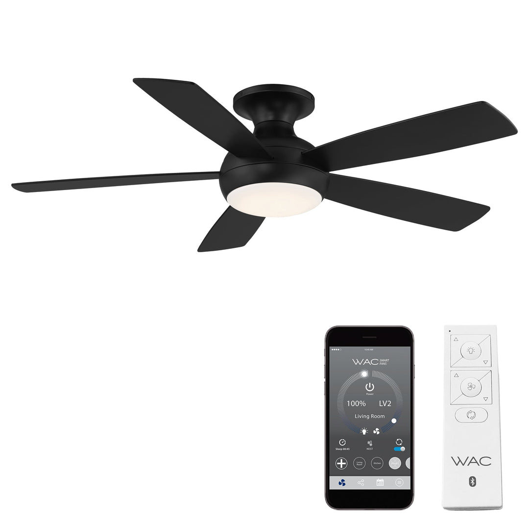 ##Antique Hardware## Odyssey 5-Blade Smart Flush Mount Ceiling Fan