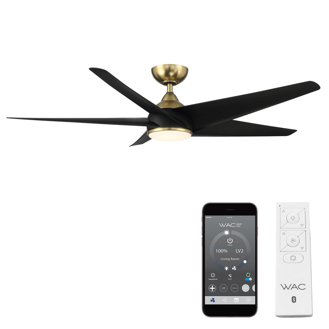 ##Antique Hardware## Viper 5-Blade Smart Ceiling Fan