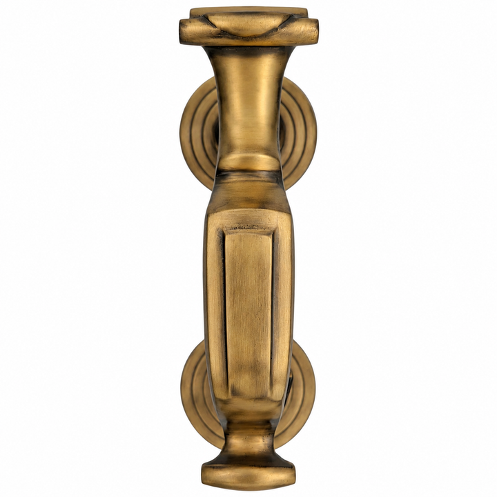 Traditional 6 1/2 Inch Brass Doctor's Door Knocker (Several Finishes Available)