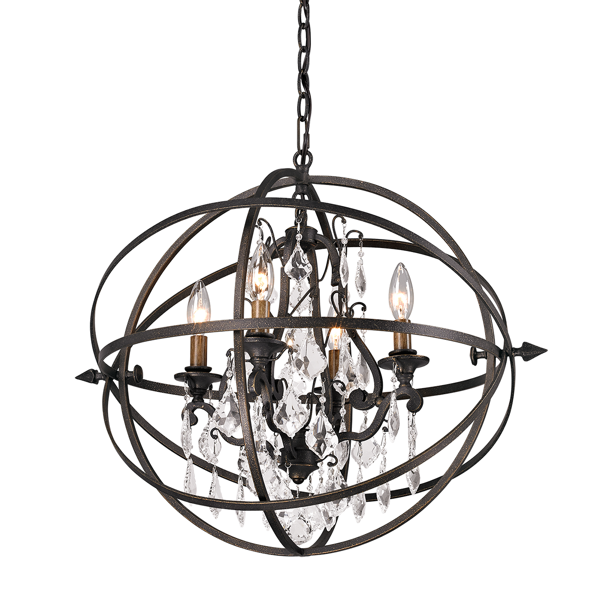 ##Antique Hardware## Byron Chandelier