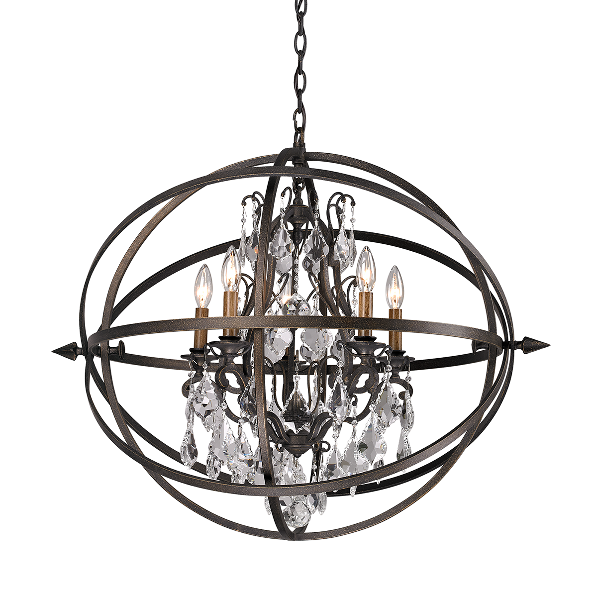 ##Antique Hardware## Byron Chandelier