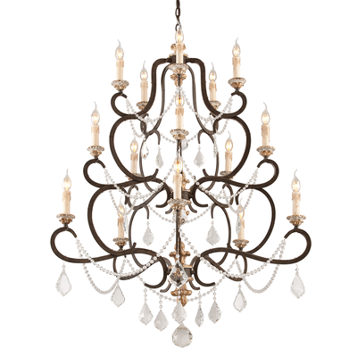 ##Antique Hardware## Bordeaux Chandelier