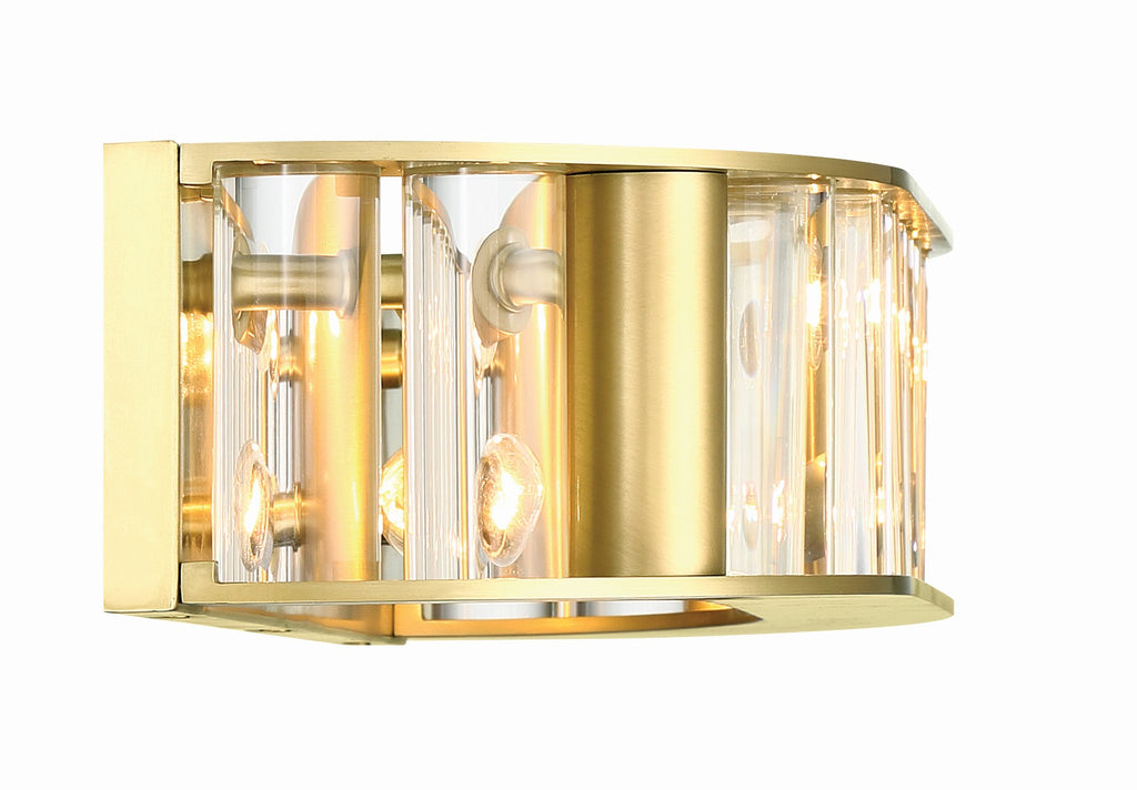 ##Antique Hardware## Libby Langdon Farris 4 Light Aged Brass Bathroom Vanity