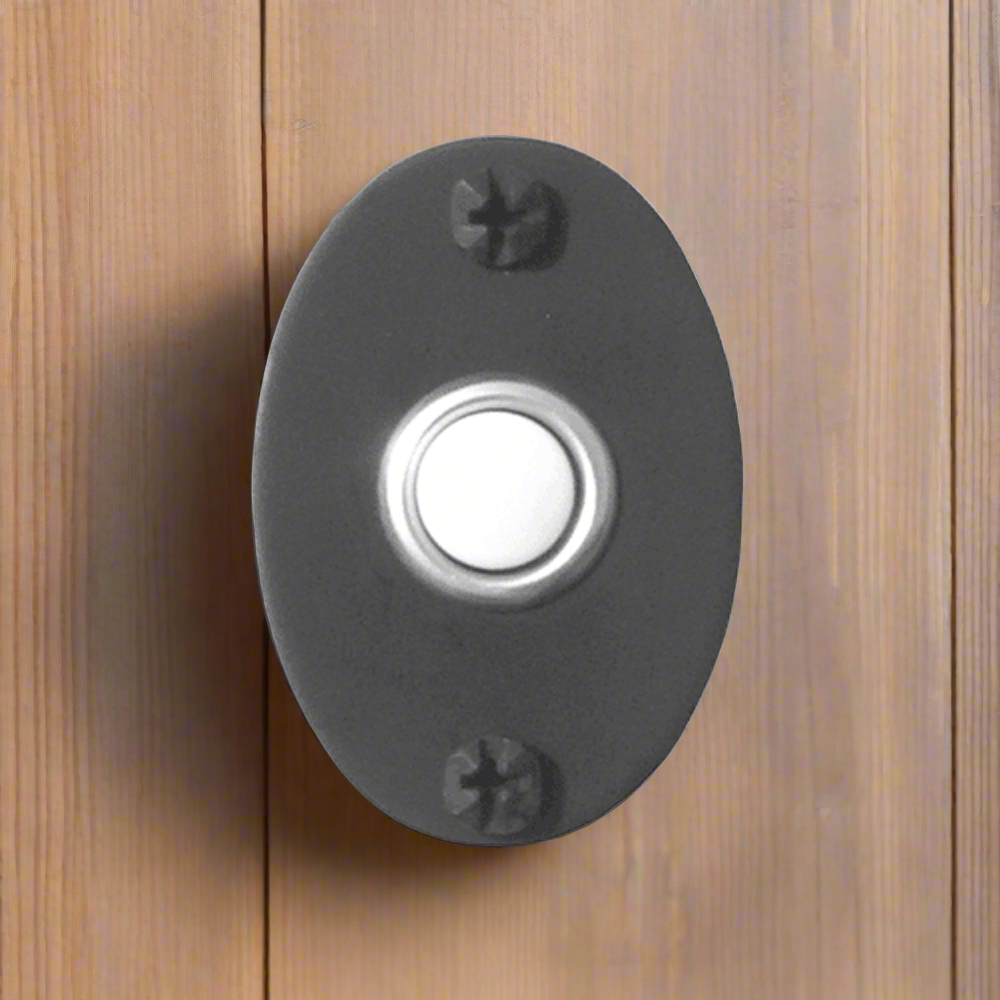 Oval Shape Iron Electric Bell Button – Antique Hardware Supply