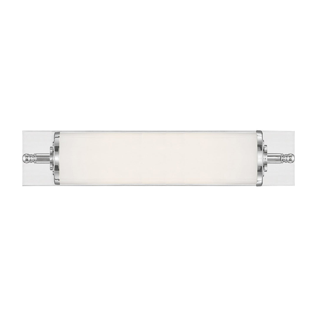 ##Antique Hardware## Foster 1 Light Polished Chrome Bathroom Vanity