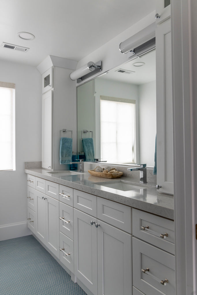 ##Antique Hardware## Foster 1 Light Polished Chrome Bathroom Vanity