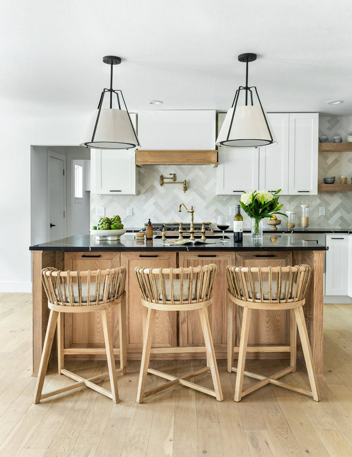 ##Antique Hardware## Fulton 3 Light Black Chandelier