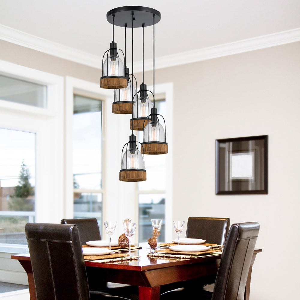 ##Antique Hardware## 60W X 5 BEACON PENDANT FIXTURE(EDISON BULBS NOT INCLUDED)