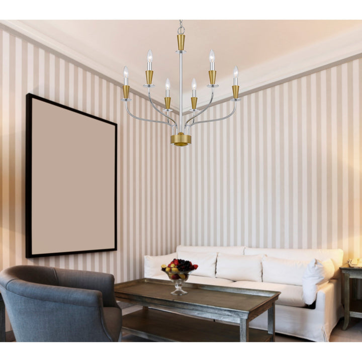 ##Antique Hardware## 60W X 4 WESTON METAL CHANDELIER