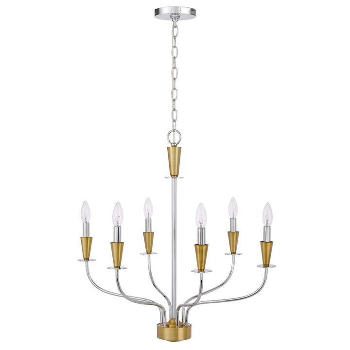 ##Antique Hardware## 60W X 4 WESTON METAL CHANDELIER
