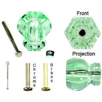 Depression glass cabinet knob placement Depression glass cabinet knob placement
