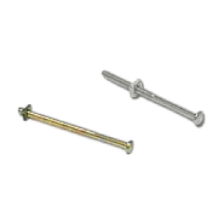 2 1/2 Inch Standard Chrome or Brass Bolts & Nuts for Glass Knobs