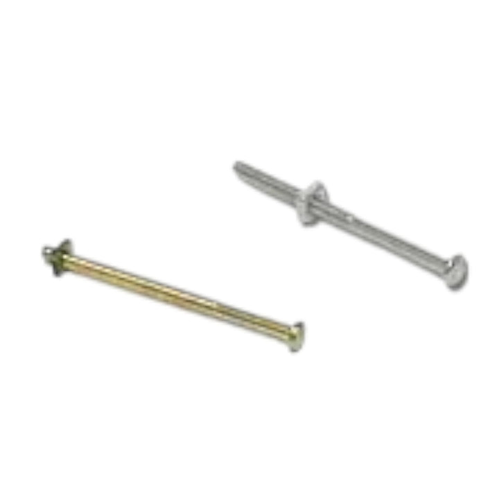 2 Inch Short Brass Bolts & Nuts for Glass Knobs