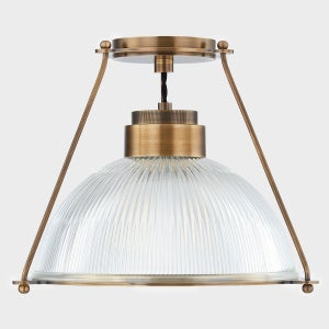 ##Antique Hardware## Glint Semi Flush