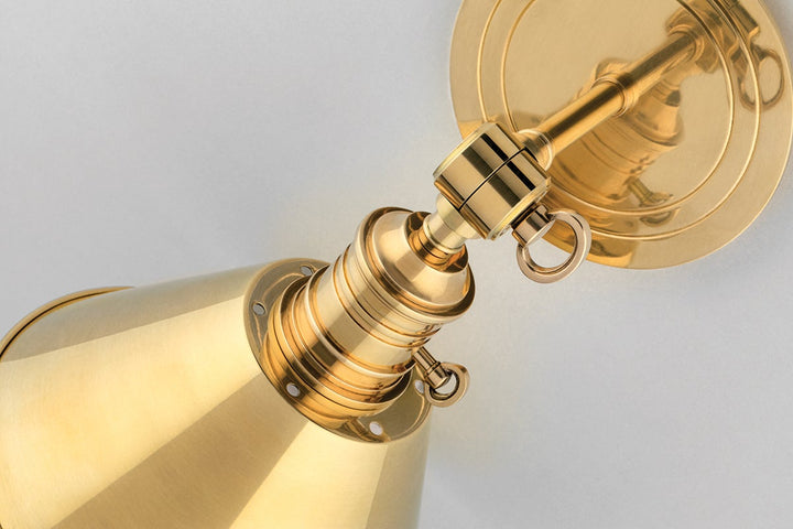 ##Antique Hardware## Garden City Wall Sconce
