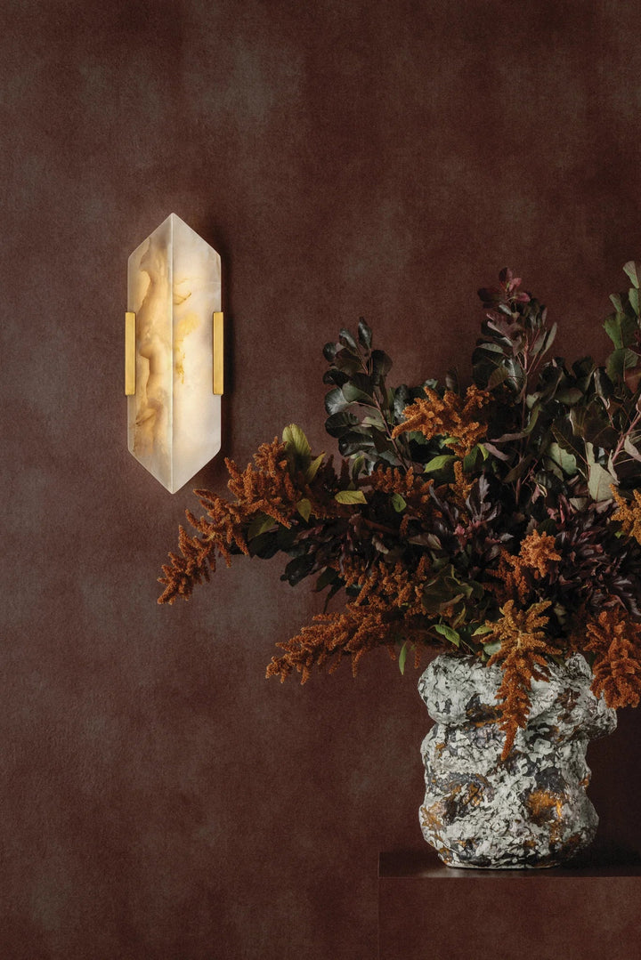 ##Antique Hardware## Geo Wall Sconce