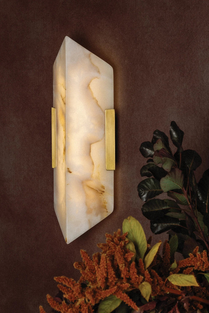 ##Antique Hardware## Geo Wall Sconce