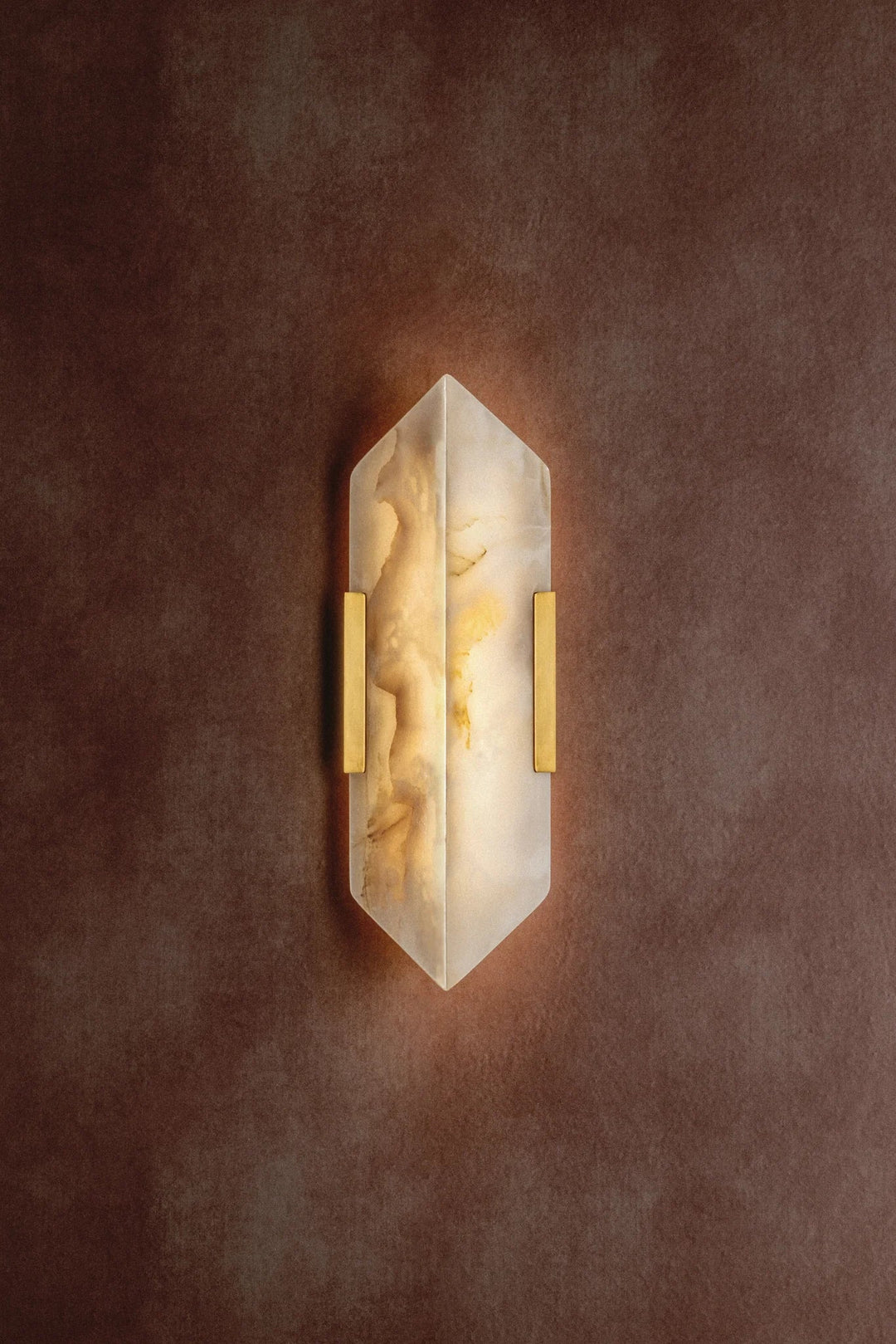 ##Antique Hardware## Geo Wall Sconce