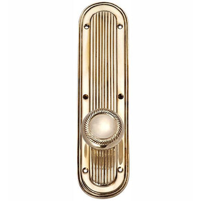 ##Antique Hardware## Solid Brass Georgian Roped Door Knob Set (Several Finishes Available)