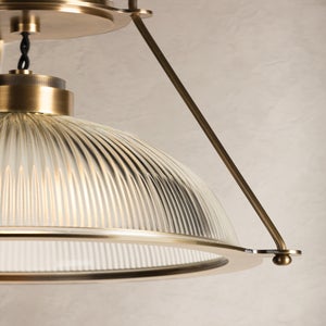 ##Antique Hardware## Glint Semi Flush