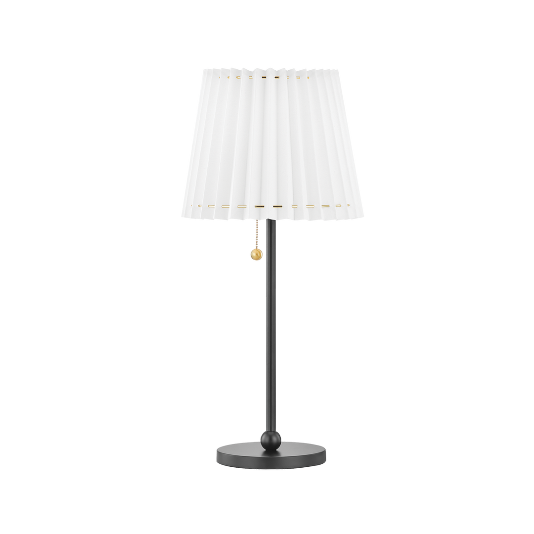##Antique Hardware## Demi Table Lamp