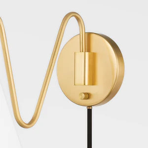 Onda Plug-In Sconce