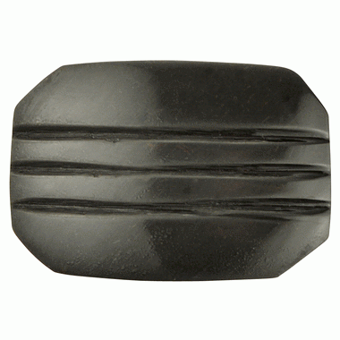 Antique Hardware Brass Art Deco Style Rectangular Art Deco Style Lined Knob for Cabinets & Furniture CABINET KNOB