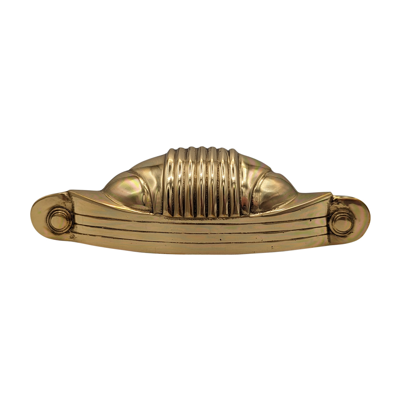 5 Inch Overall (4 Inch c-c) Solid Brass Marquee Pull