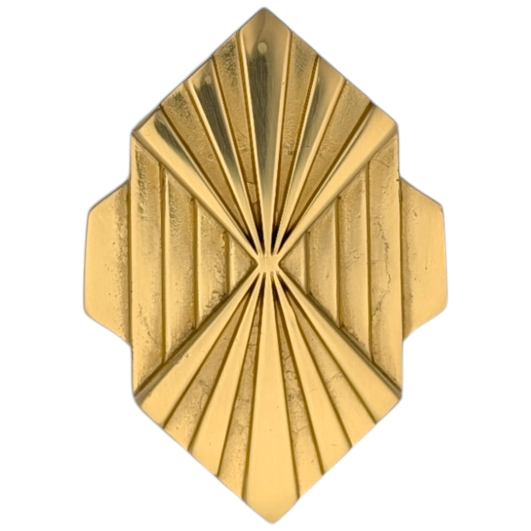 ##Antique Hardware## 2 inch Moderne Deco Cabinet Knob (Several Finishes Available)